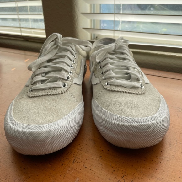 Vans Cream & White Pro Men’s Size 6.5 - Picture 7 of 9